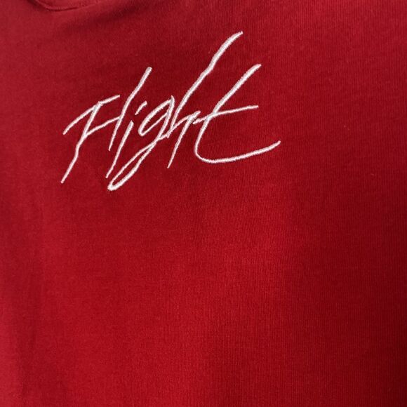 NIKE Air Jordan Rare Colorway Red/ White/Green Flight Tank Top with V Pocket M - Picture 6 of 6